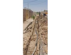 اصلاح و توسعه ۱۰۰ متر شبکه آب شرب در روستای دربند غر...