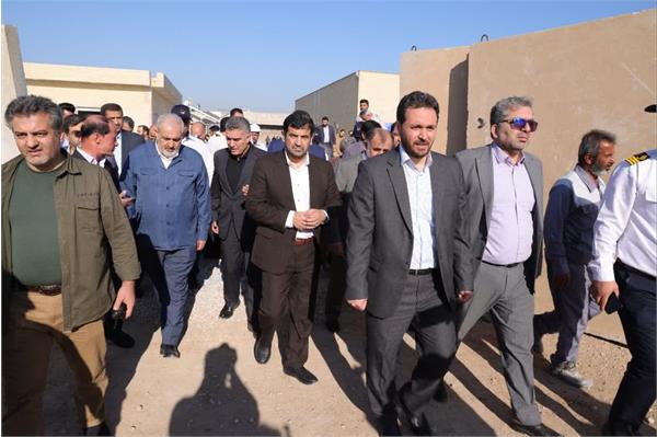 افتتاح بخش نخست تصفیه خانه فاضلاب شهر آبادان با حضور وزیر محترم نیرو