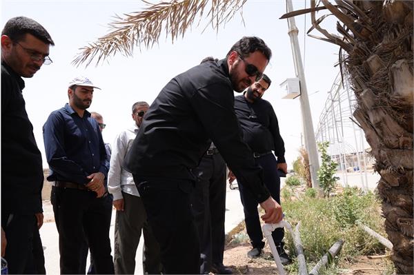 بازدید مدیرعامل آبفا خوزستان از روند آبرسانی به مواکب در مرز چذابه