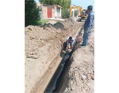 اصلاح شبکه فاضلاب در سوسنگرد