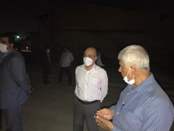 بازدیداز پروژه فاضلاب کوی علوی10