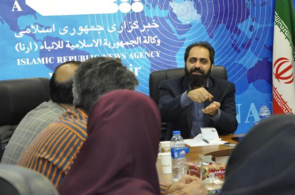 حضور مدیر عامل آبفا خوزستان در دفتر خبرگزاری ایرنا