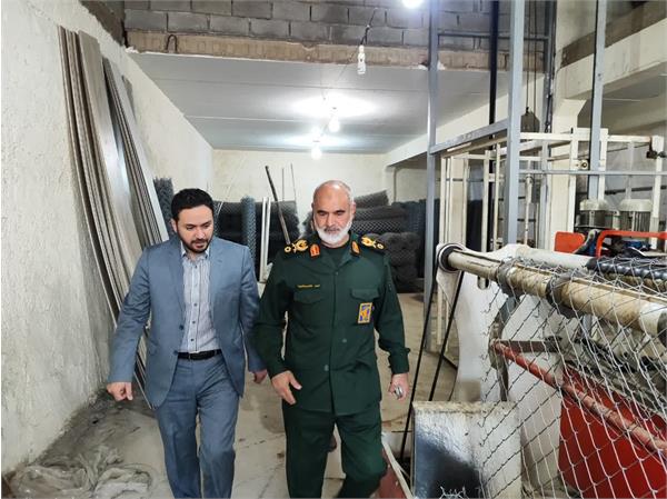 دیدار دکتر علیدادی مدیرعامل شرکت آب و فاضلاب خوزستان با سردار خادم سیدالشهدا فرمانده قرارگاه منطقه ای کربل