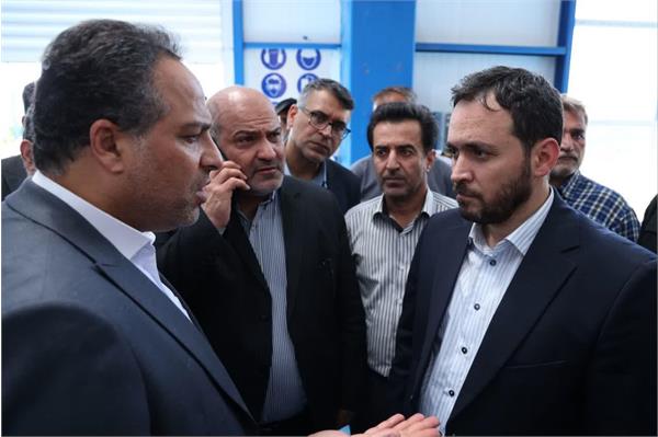 حضور جناب آقای امینی مدیر عامل شرکت آب و فاضلاب کشور در شهرستان آبادان