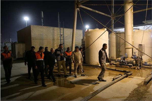 بازدید مدیرعامل آبفا خوزستان از روند خدمات رسانی به زوار اربعین حسینی