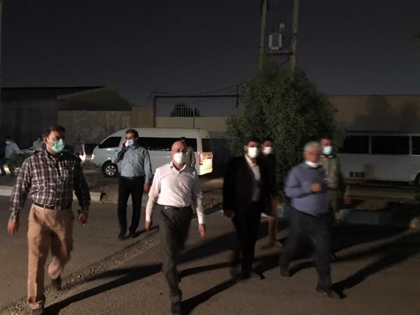 بازدیداز پروژه فاضلاب کوی علوی2