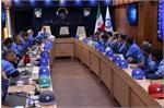 حضور تیم واکنش سریع آبفا خوزستان در مانور تمرینی برای شرکت در مانور سراسری وزارت نیرو