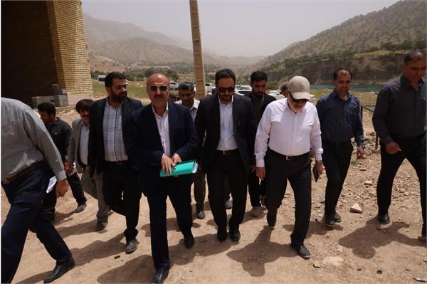 بازدید استاندار خوزستان از پروژه های آب و فاضلاب