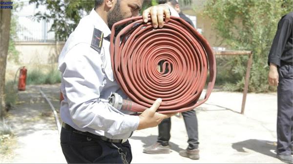 برگزاری مانور سراسری دفاع از مقر در شرکت آبفا خوزستان