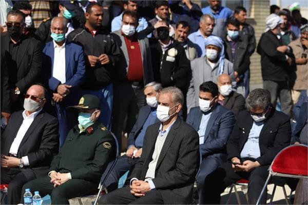 افتتاح تصفیه خانه فاضلاب شهرستان شادگان