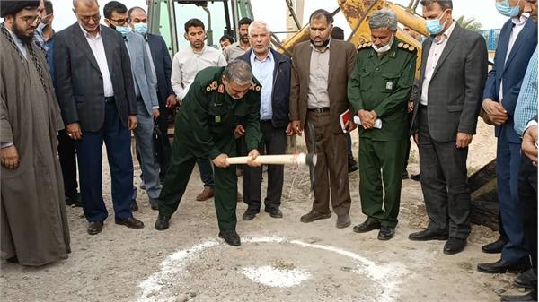 مراسم آبرسانی به11 روستای غیزانیه