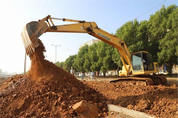 اجرایی پروژه فاضلاب اهواز در بلوار معلم