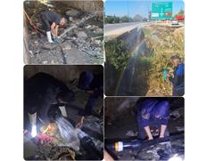 با شناسایی براشت آب غیر مجاز انجام شد: تعمیر خط انتق...