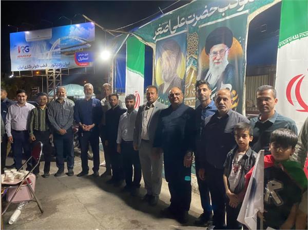 برپایی موکب شهدای سقا