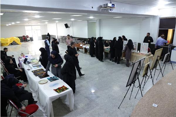 نمایشگاه دست سازه ها ویژه خانواده کارکنان شرکت آبفا خوزستان