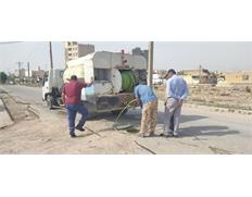 شستشو و لایروبی بیش از 7 کیلومتر از شبکه جمع آوری فا...