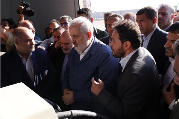 افتتاح بخش نخست تصفیه خانه فاضلاب شهر آبادان با حضور وزیر محترم نیرو