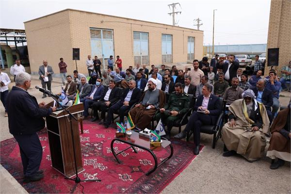 بهره برداری از طرح آبرسانی دهستان جفال