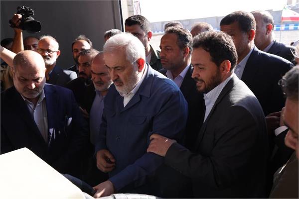 افتتاح بخش نخست تصفیه خانه فاضلاب شهر آبادان با حضور وزیر محترم نیرو