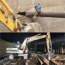 سرویس: آب  احیای خط اصلی آبرسانی ایذه در عملیاتی ۱۸ ساعته پس از سیلاب در شرایط جوی نامناسب