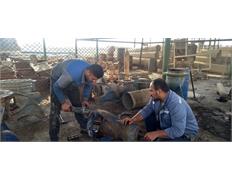 تعمیر پمپ آب، تصفیه‌خانه شهید کشتکار آبادان و بازگشت...