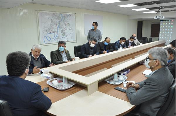 بازدید میدانی از پروژه ها و طرح های توسعه و تکمیل شبکه فاضلاب کلانشهر اهوا1