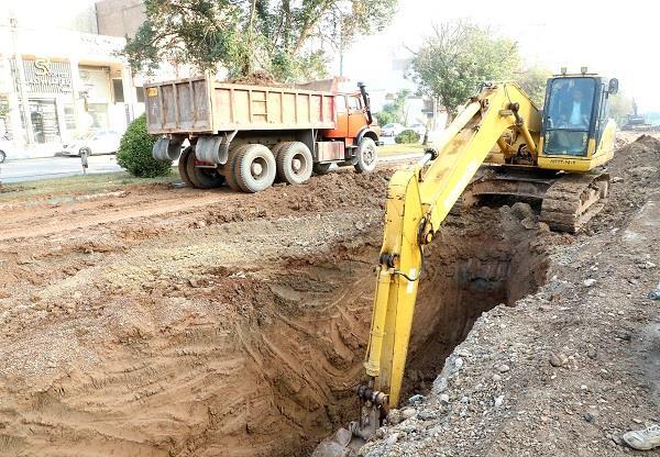 اجرایی پروژه فاضلاب اهواز در منطقه بلوار سبلان شمالی