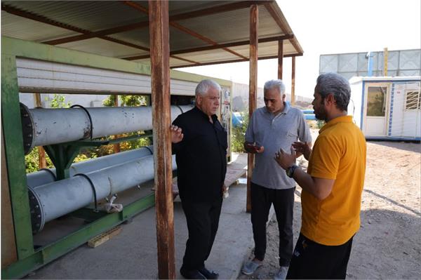 بازدید مدیرعامل آبفا خوزستان از روند خدمات رسانی به زوار اربعین حسینی