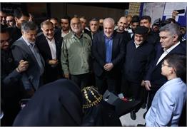 با حضور وزیر نیرو و استاندار خوزستان؛ تصفیه‌خانه فاضلاب خرمشهر به روش MLE، خط انتقال و ایستگاه پمپاژ افتتاح شد