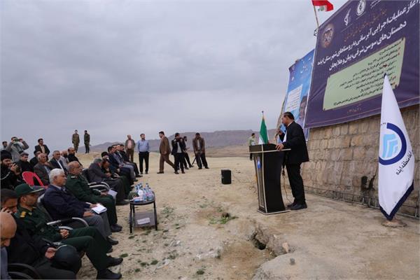 عملیات اجرایی آبرسانی به روستاهای شهرستان ایذه دهستانهای سوسن شرقی،پیان وهلایجان