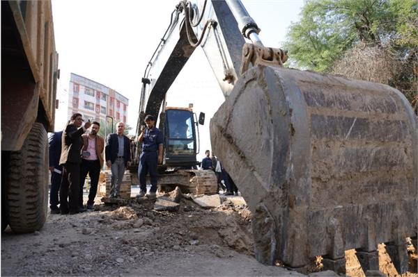 بازدید خبرنگاران از روند اجرایی پروژه فاضلاب اهواز