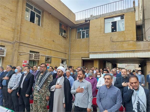 گردهمایی بسیجیان آبفا خوزستان