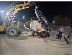 اصلاح شبکه و جابجایی انشعابات در روستای گنبد لران را...