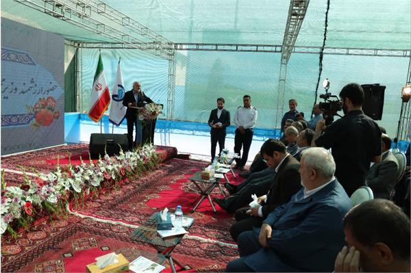 افتتاح آب شیرین کن آبادان با حضور وزیر محترم نیرو