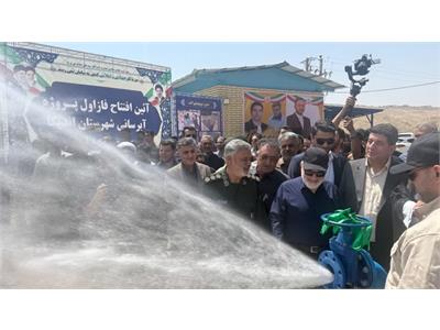 رفع تنش آبی 18 هزار روستانشین خوزستان با بهره برداری از طرح آبرسانی به ۵۰ روستای اندیکا در هفته دولت