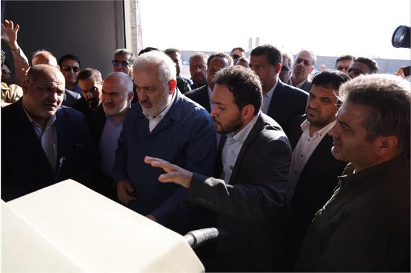 افتتاح بخش نخست تصفیه خانه فاضلاب شهر آبادان با حضور وزیر محترم نیرو