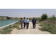 بازدید فرماندار رامهرمز از تاسیسات آبرسانی و پیگیری ...