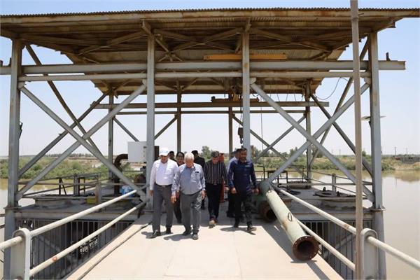 بازدید معاون نظارت بربهره برداری آب و مدیرکل حراست آبفا کشور از تصفیه خانه گروه ملی فولاد ایران