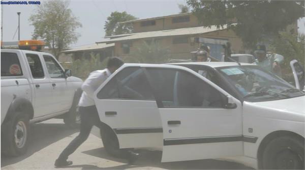 برگزاری مانور سراسری دفاع از مقر در شرکت آبفا خوزستان