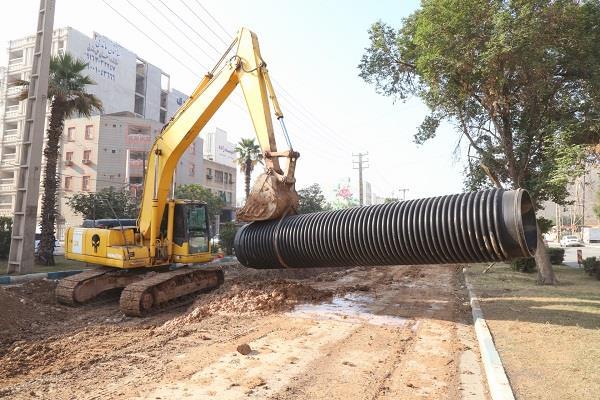 اجرایی پروژه فاضلاب اهواز در منطقه ملی راه