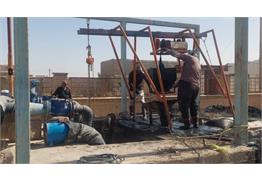 آمادگی آبفا آبادان برای بارندگی‌های پیش‌ِرو