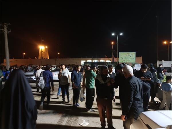 بازدید مدیرعامل آبفا خوزستان از روند خدمات رسانی به زوار اربعین حسینی