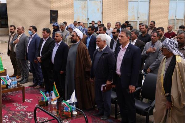 بهره برداری از طرح آبرسانی دهستان جفال