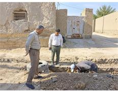 آغاز نوسازی ۲ کیلومتر از شبکه آبرسانی هندیجان