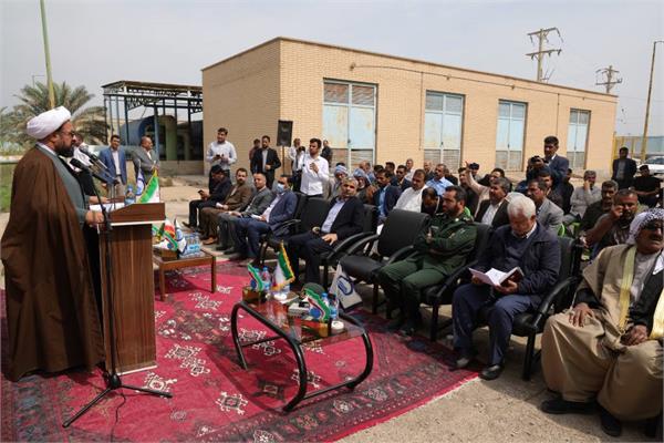 بهره برداری از طرح آبرسانی دهستان جفال