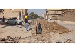 شروع عملیات اجرایی اصلاح شبکه آبرسانی در دشت آزادگان