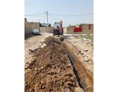 نوسازی 600 متر از شبکه آب روستای دربندغربی خرمشه...