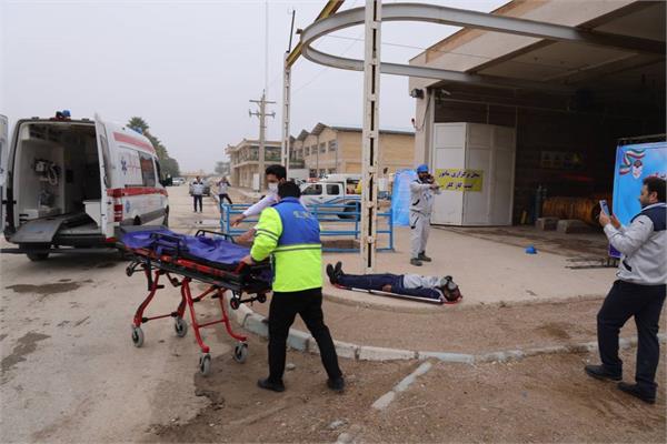 برگزاری مانور تمرینی آموزشی مدیریت بحران و پدافند غیرعامل جنوب غرب کشور