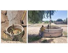 چاه جدید تاسیسات آبرسانی شوشتر حلقه گذاری شد