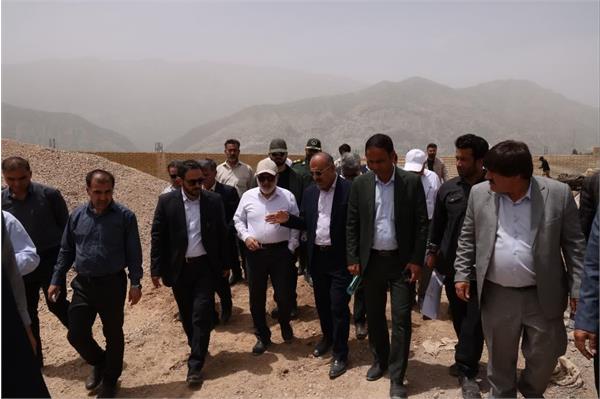 بازدید استاندار خوزستان از پروژه های آب و فاضلاب